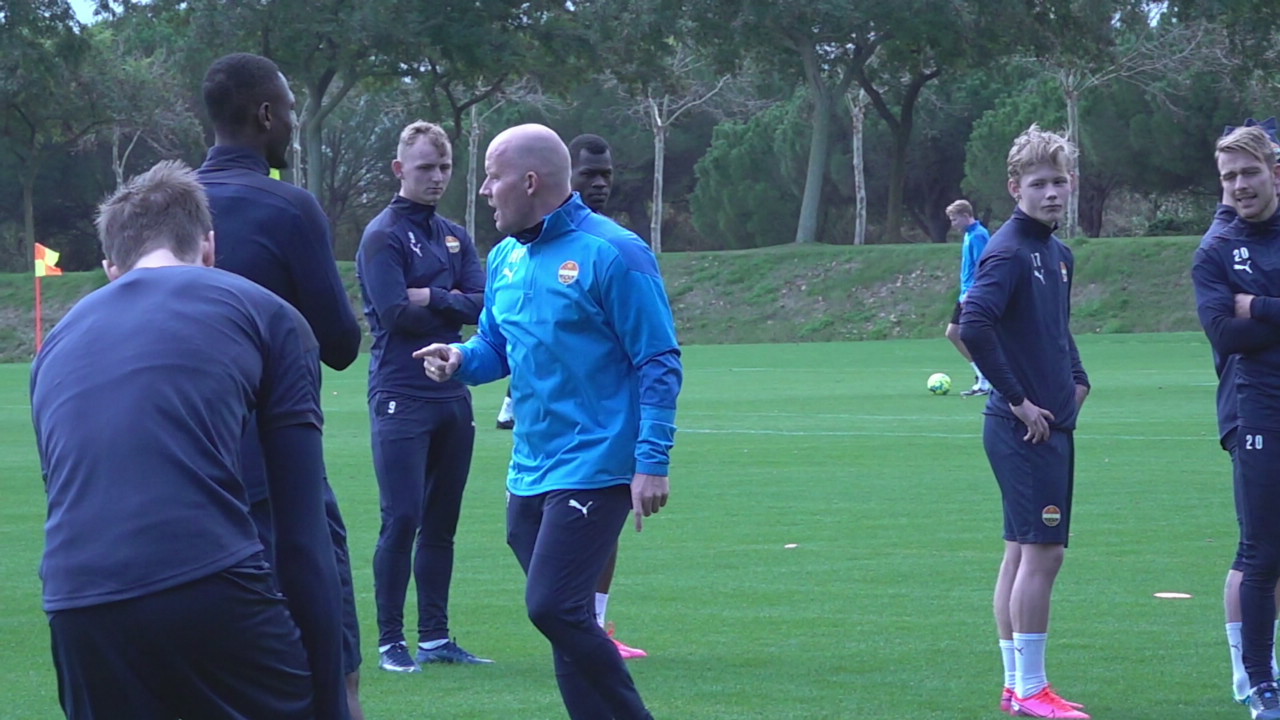 Henrik Pedersen på treningsleir i Estepona